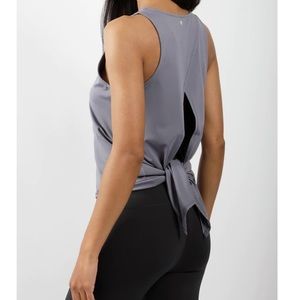 Yogalicous overlapped back sleeveless top